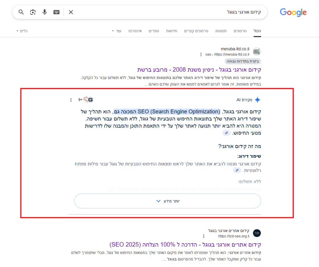 SEO בעידן הבינה המלאכותית – מה באמת משתנה