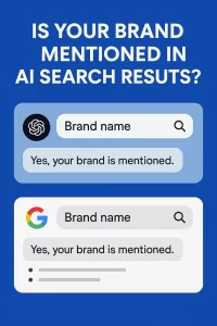 Is your brand mentioned in AI search results
